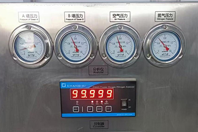 المراقبة اللحظية لنقاء وضغط النيتروجين – تحكم ذكي وجودة مضمونة